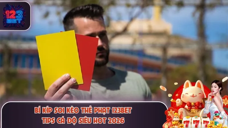Bí kíp soi kèo thẻ phạt 123Bet