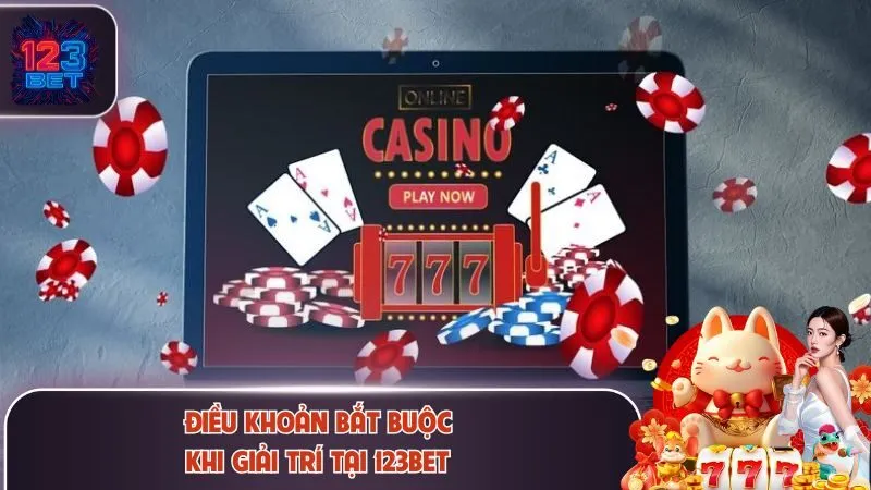 Điều khoản bắt buộc khi giải trí tại 123Bet