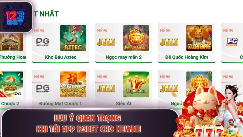 Tải App 123Bet 3 Lưu ý quan trọng khi tải app 123Bet cho newbie
